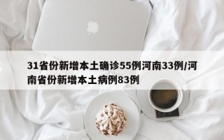 31省份新增本土确诊55例河南33例/河南省份新增本土病例83例