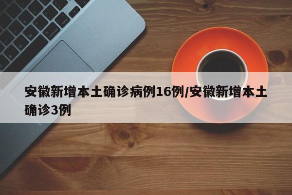 安徽新增本土确诊病例16例/安徽新增本土确诊3例-第1张图片-金港湾